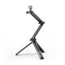 Trépied extensible pliable à 3 voies pour caméra d'action