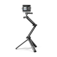Trépied extensible pliable à 3 voies pour caméra d'action